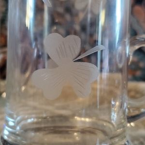 Set of 4 clover glasses
